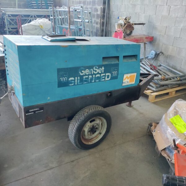 GRUPPO ELETTROGENO GEN SET 15 10 SSL 1500 GIRI CARRELLATO